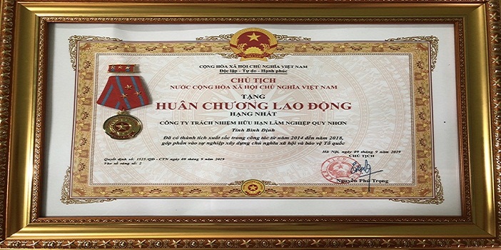 Huân chương lao động hạng nhất